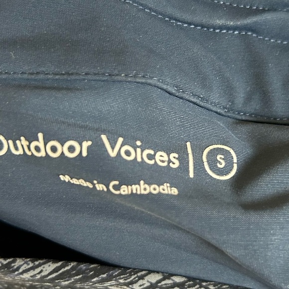 Outdoor Voices Ready Set Skort Navy Blue Ink Score Sz S - Picture 10 of 13